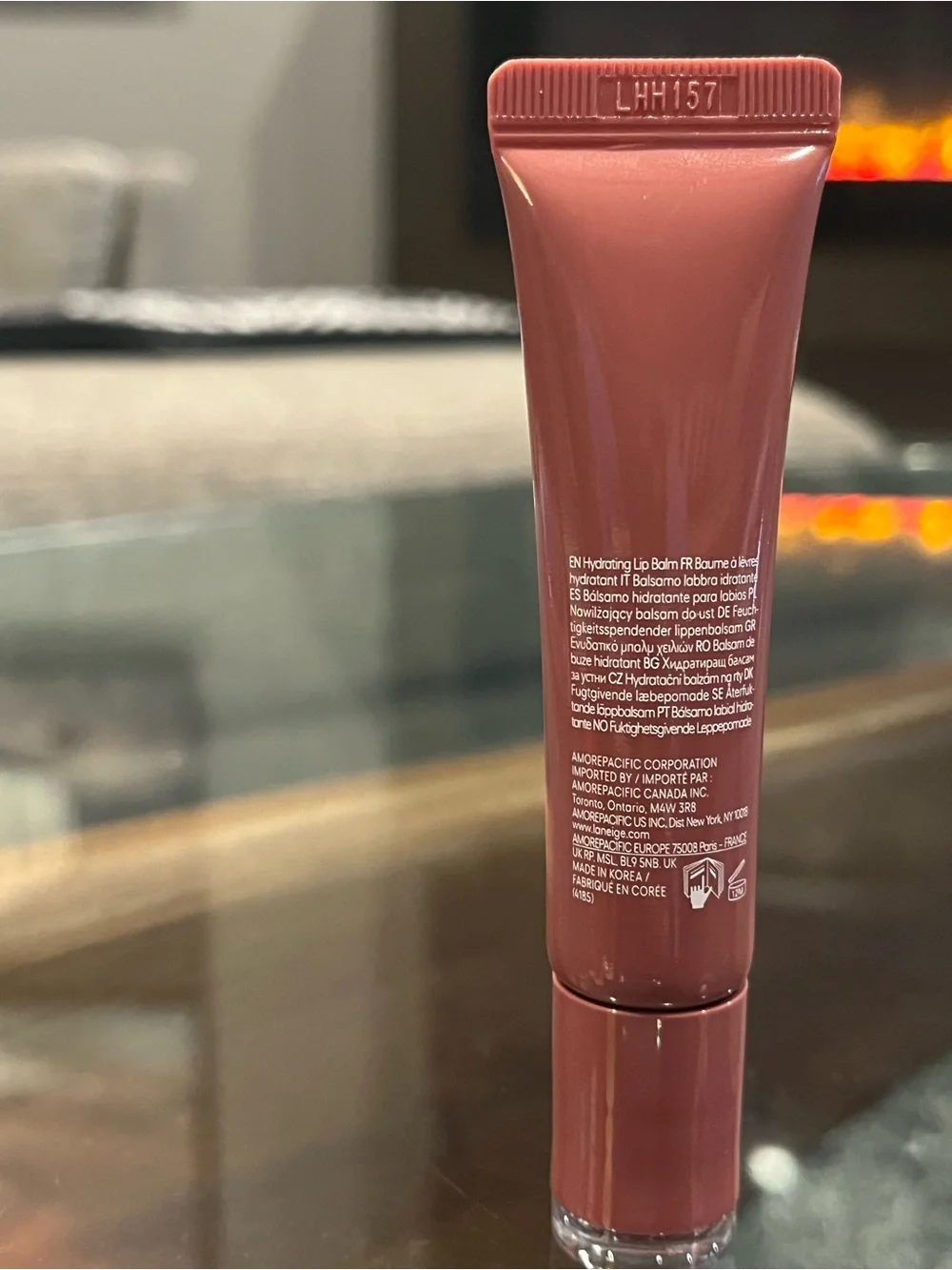 LANEIGE Glaze Craze Tinted Lip Serum - Cinnamon Sugar Rose-Brown